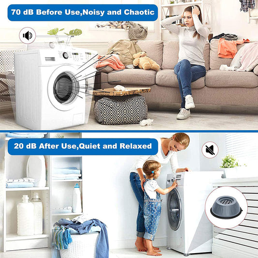 4Pcs Anti Vibration Pads for Washing Machine