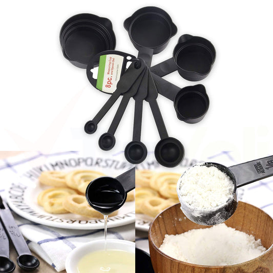 Baking Spatula Brush Set & Measuring Spoons Set