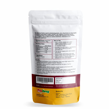 TruSwag Natural Organic Beetroot Powder