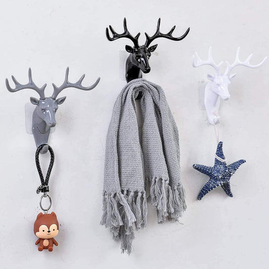 Deer Head Single Wall Hook - TruVeli