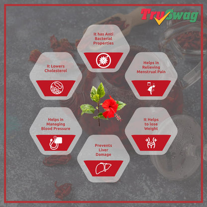 TruSwag Organic Hibiscus Flower Tea