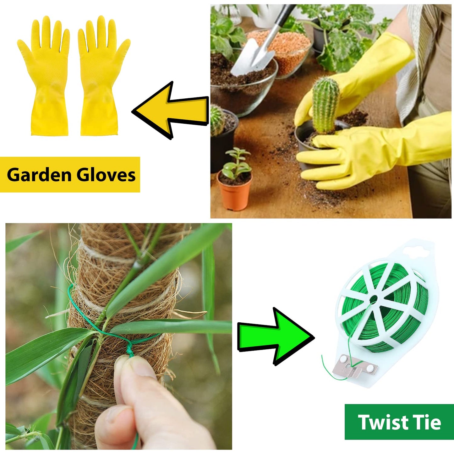 Garden Tools Set - 9 Piece Gardening Kit