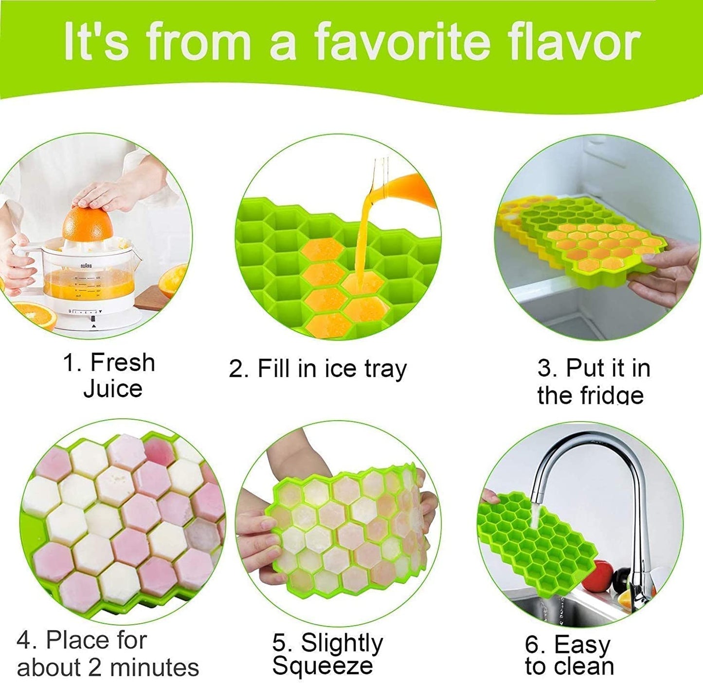 32 Cavity Ice Cube Tray