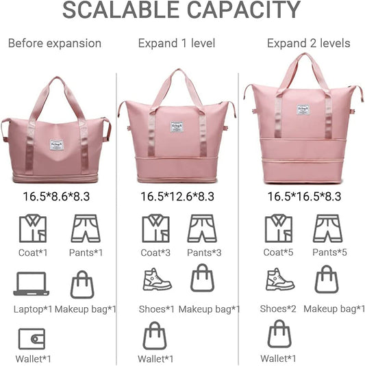 Large Capacity Folding Travel Bag