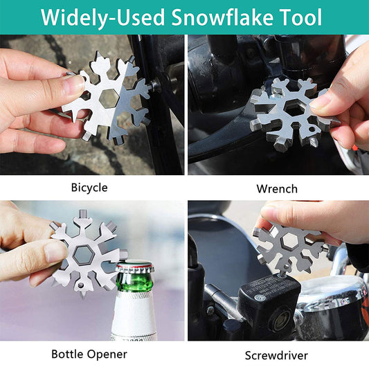 18 in 1 Snowflake Multi Tool Portable Screwdriver