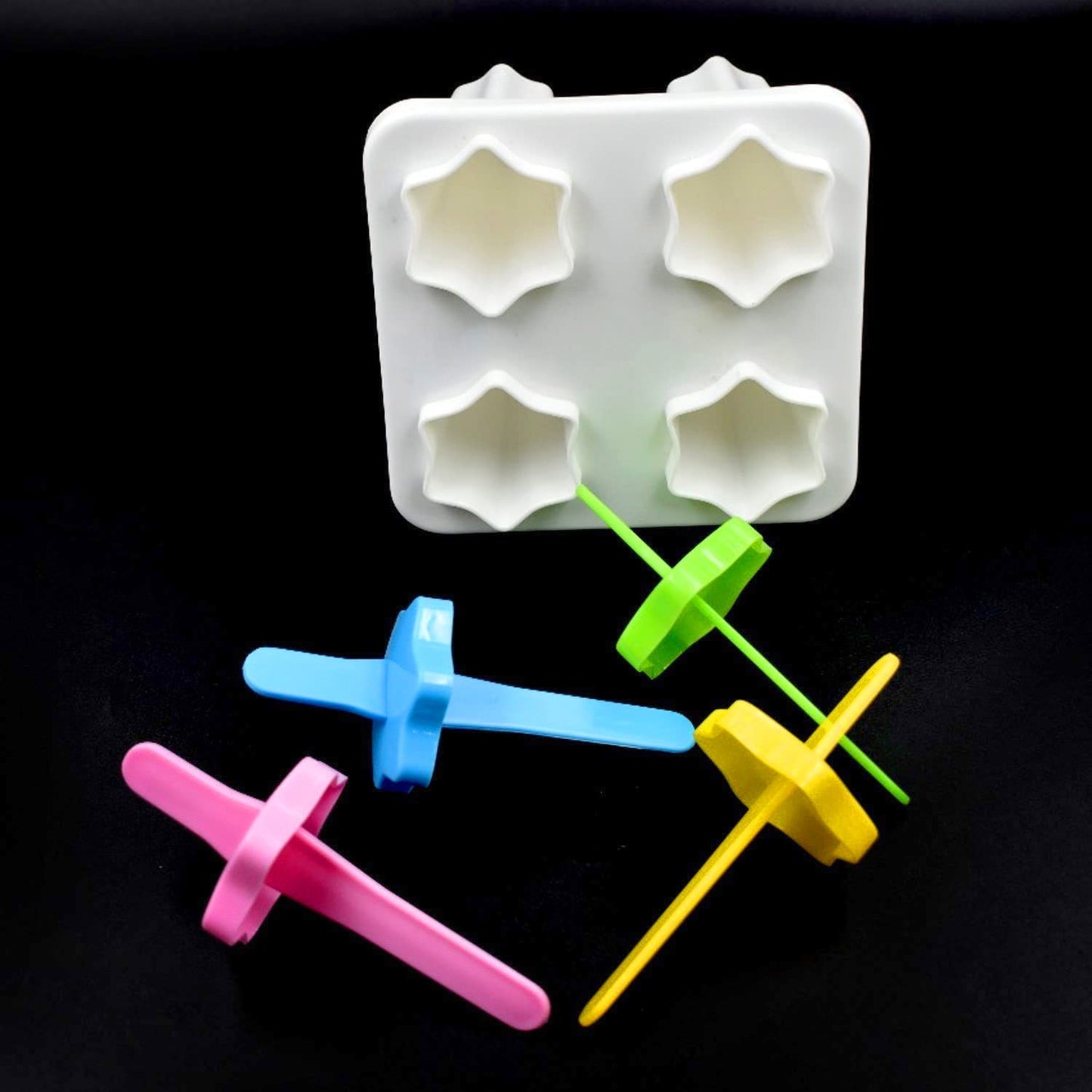 4 Pc Ice Candy Maker