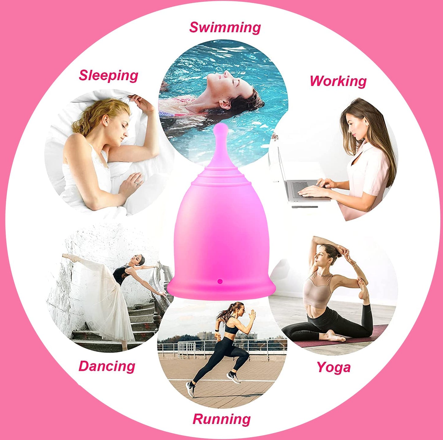 Reusable Menstrual Cup (Large Size)