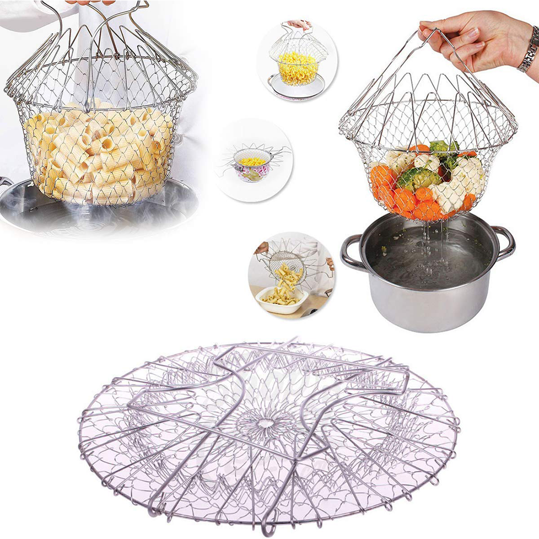 Foldable Fryer Basket
