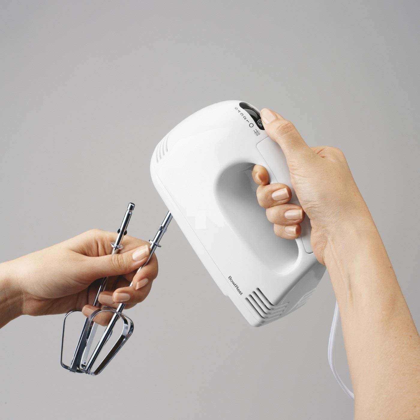 Hand Mixer Electri, 7-Speed Control