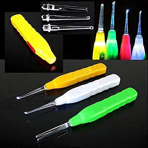 LED Flashlight Earpick for Ear wax remover