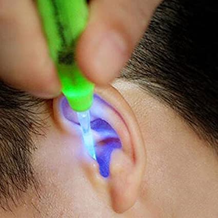 LED Flashlight Earpick for Ear wax remover