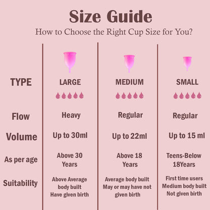 Reusable Menstrual Cup (Medium Size)