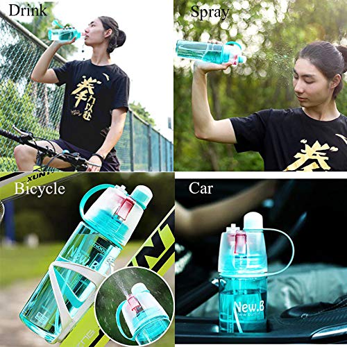 Spray Water Bottle for Drinking Sports Water Bottle