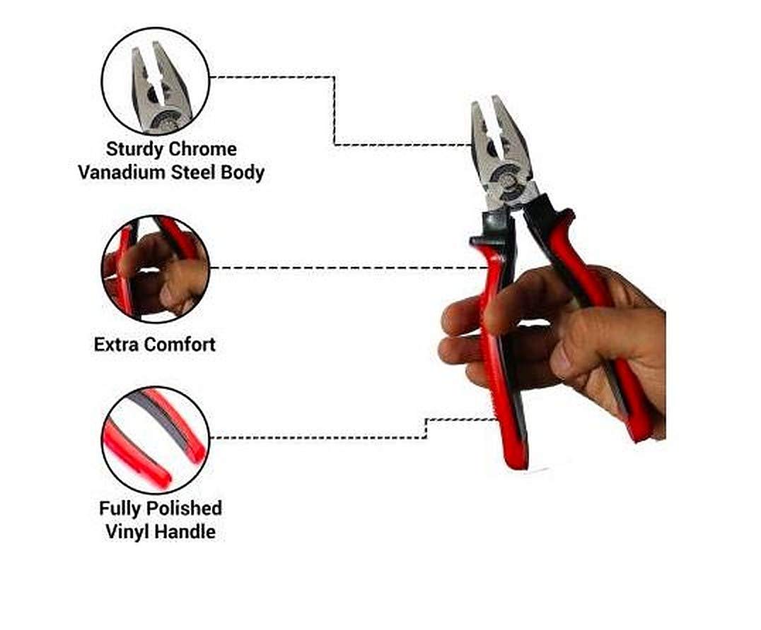 8 Inch Pliers with Wire Cutter