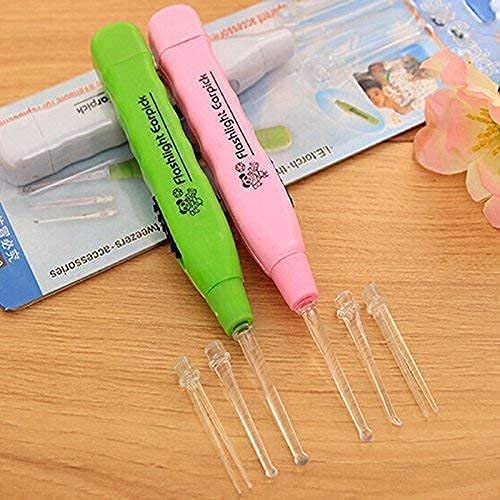 LED Flashlight Earpick for Ear wax remover