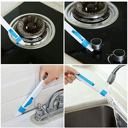Window Slot Brush with Dustpan Pack of 2