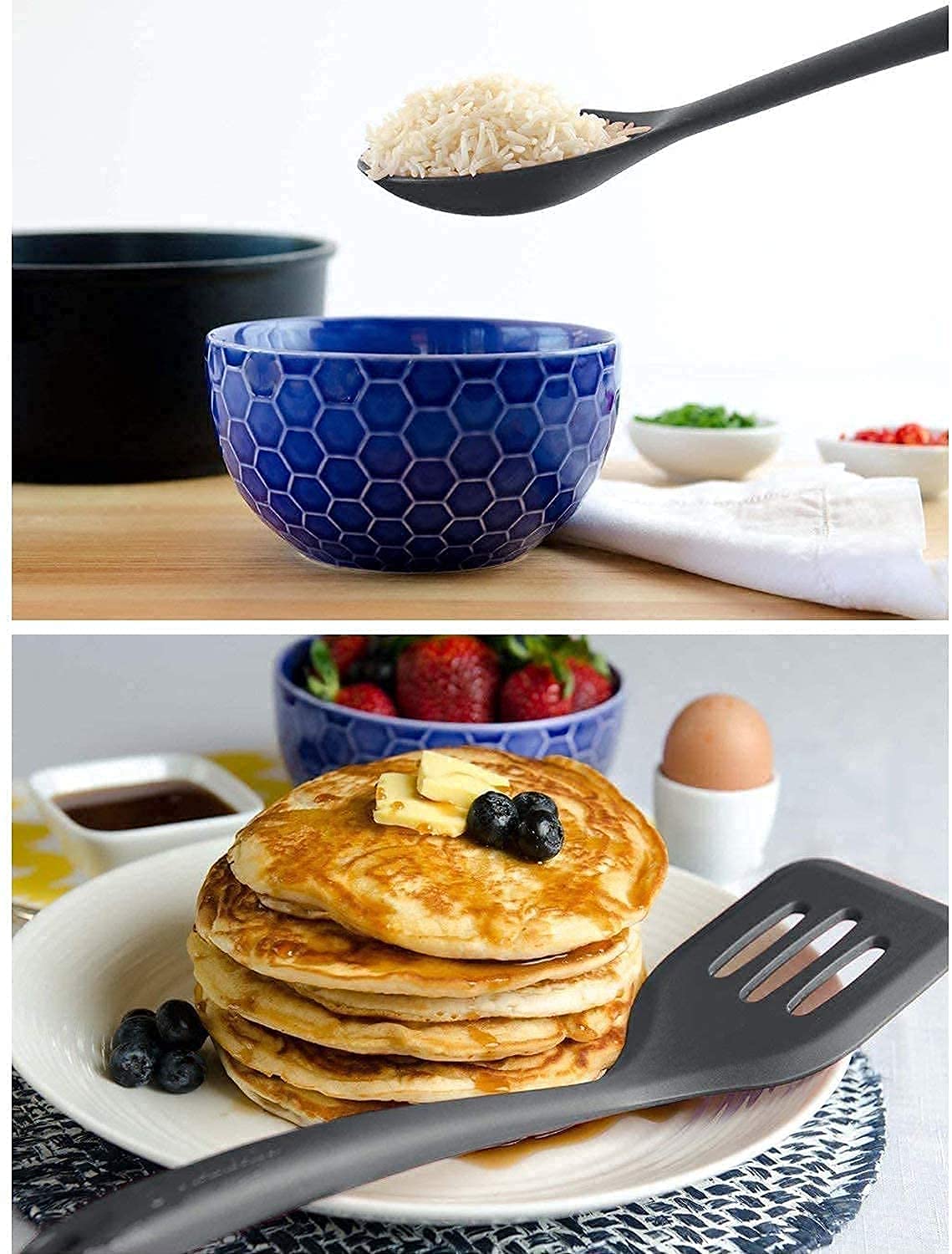 6 Pcs Heat-Resistant Nonstick Cooking Spoon