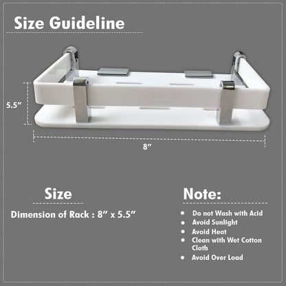 Acrylic Bathroom Shelf 8 Inches