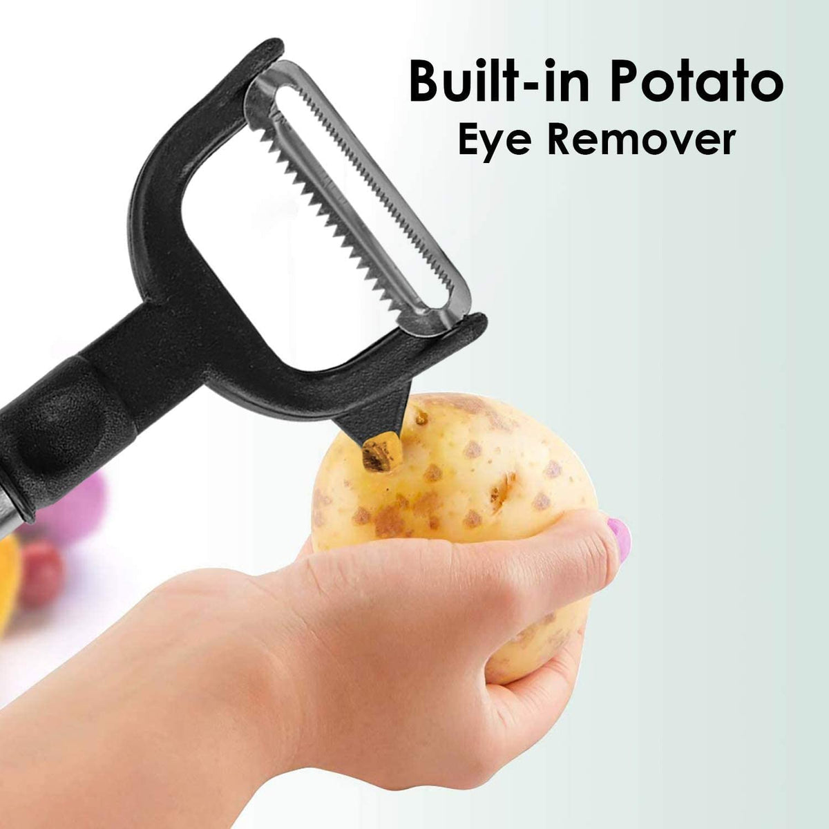 Kitchen 2 in 1 Vegetable Straight Peeler