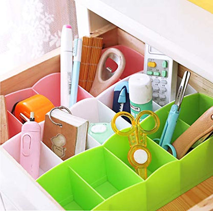 Plastic Storage Drawer Organizer Pack of 2