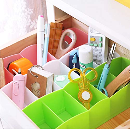 Plastic Storage Drawer Organizer Pack of 2