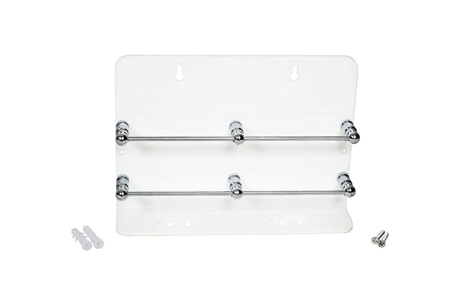 Acrylic Wall Mounted Double Mobile Stand