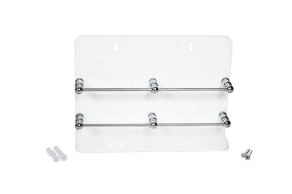 Acrylic Wall Mounted Double Mobile Stand