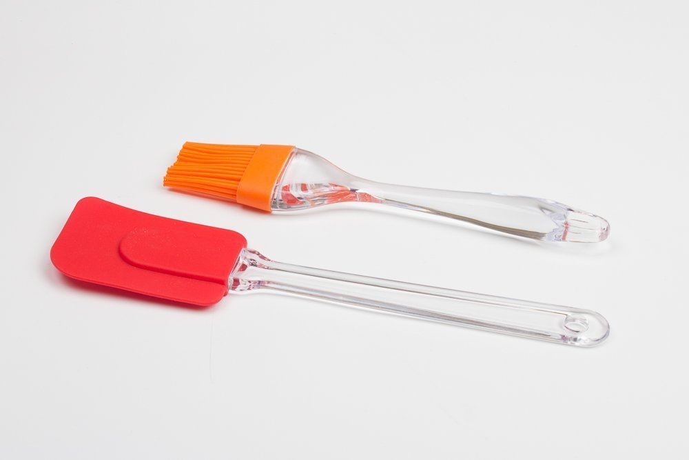 Silicone Oil Brush and Spatula