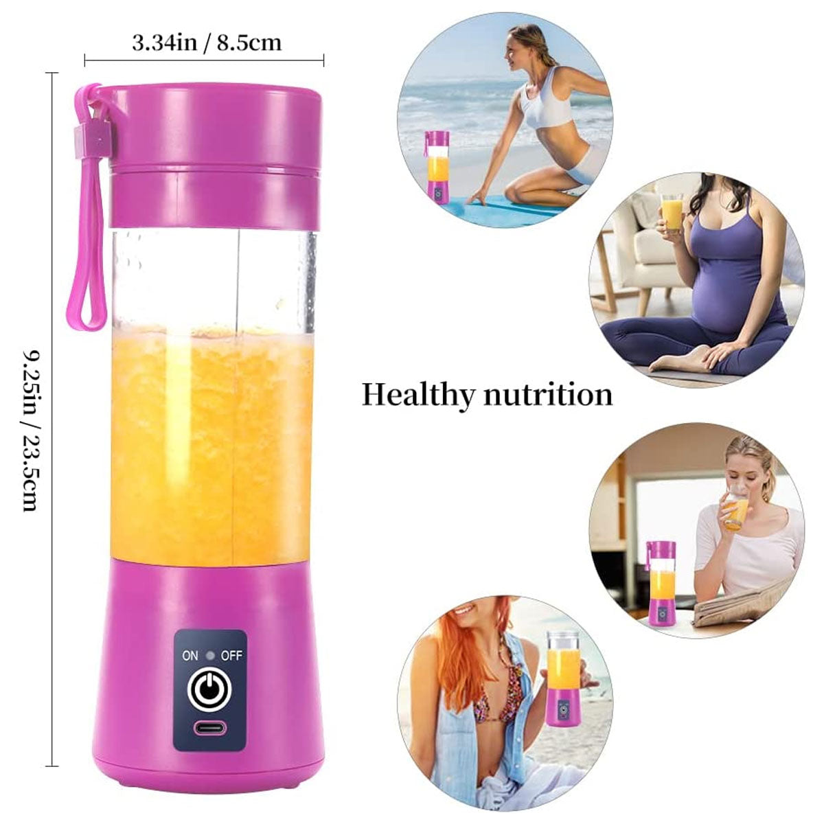 Portable Blender Rechargeable Juicer