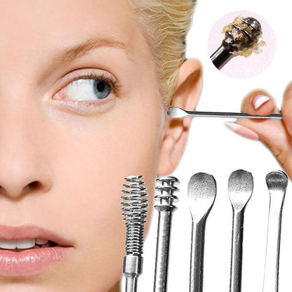 5 Pcs Ear Pick Earwax Removal Kit - TruVeli