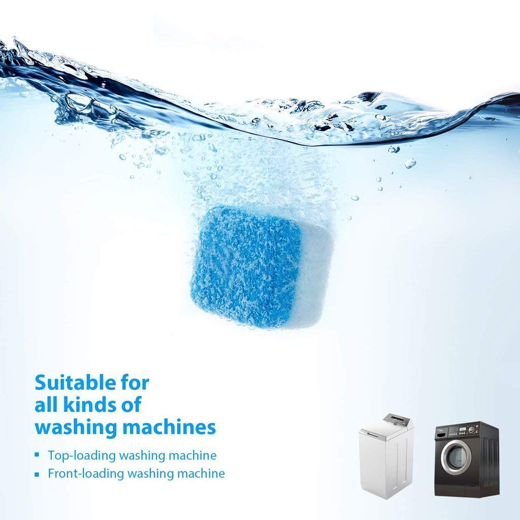 Washing Machine Drum Cleaning Tablets (Pack of 12)