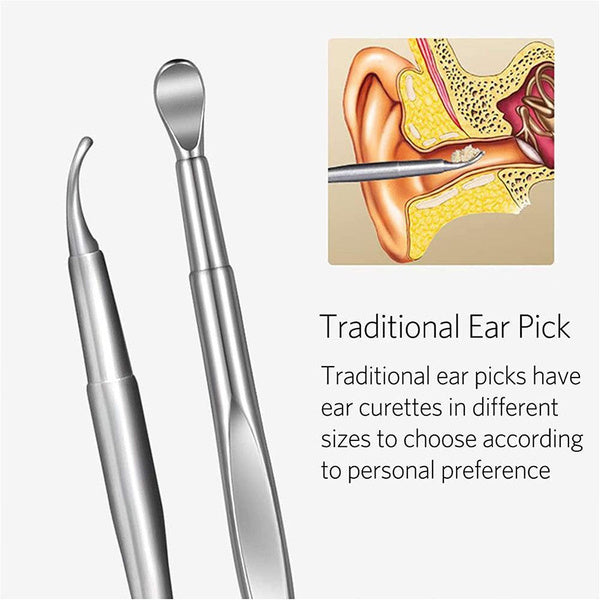 5 Pcs Ear Pick Earwax Removal Kit