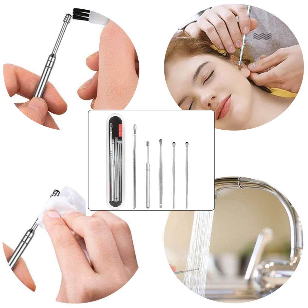 5 Pcs Ear Pick Earwax Removal Kit