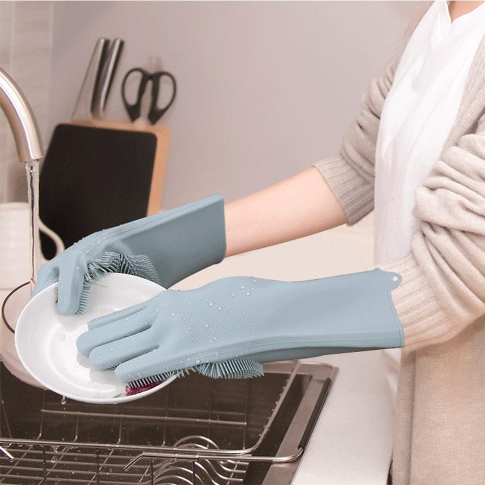 Silicone Scrubber Gloves