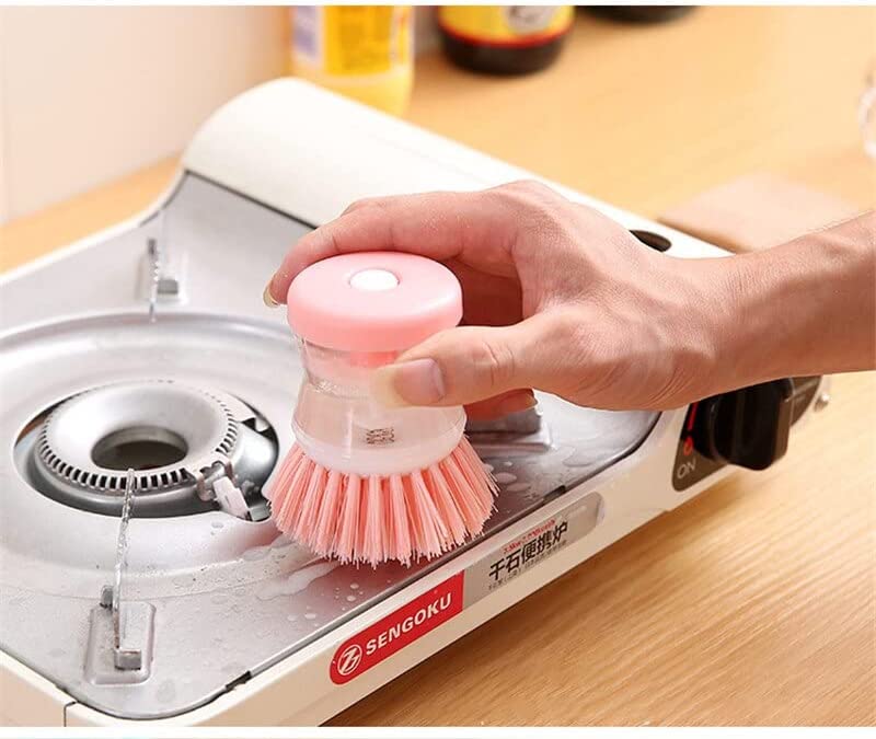 Dish Brush with Soap Dispenser
