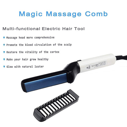 2 in 1 Beard And Hair Straightener Comb