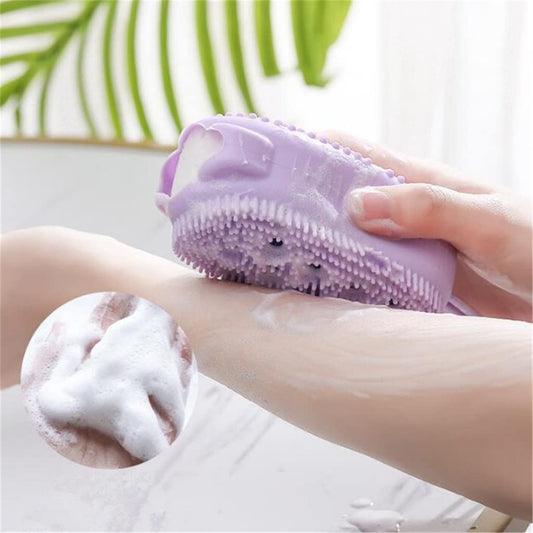 Silicone Scrubbing Bath Brush