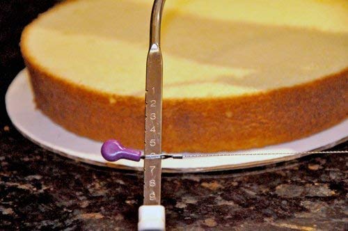 Adjustable Cake Leveler for Leveling and Torturing