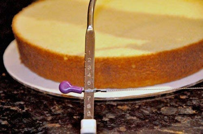 Adjustable Cake Leveler for Leveling and Torturing