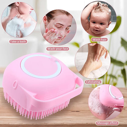 Silicone Massage Bath Body Brush