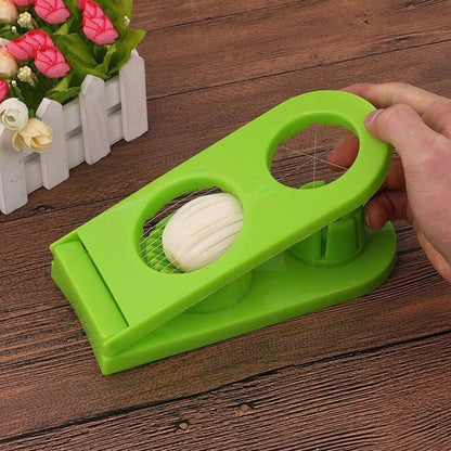 Egg Slicer 2 in 1 Egg Cutter
