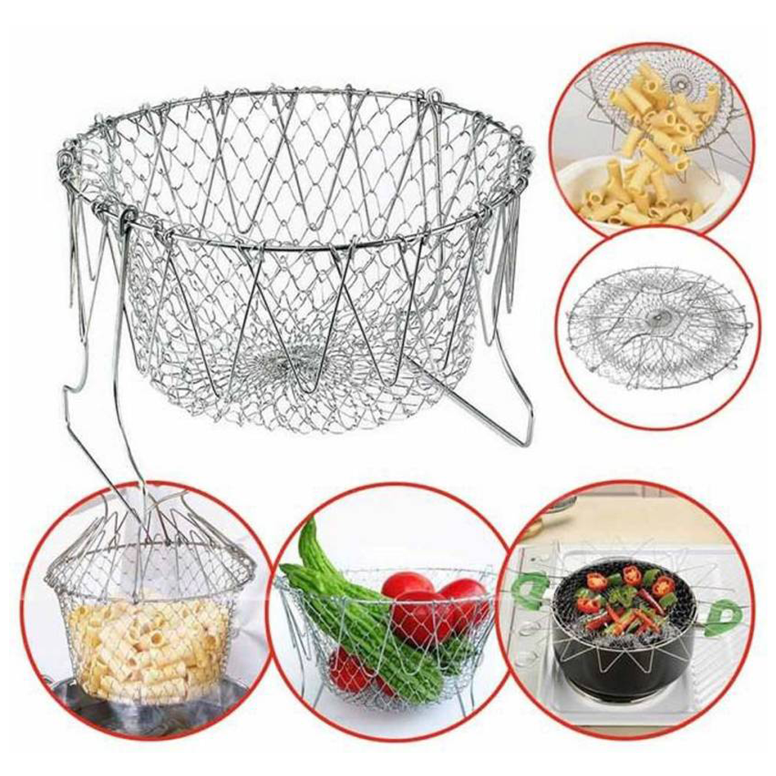 Foldable Fryer Basket