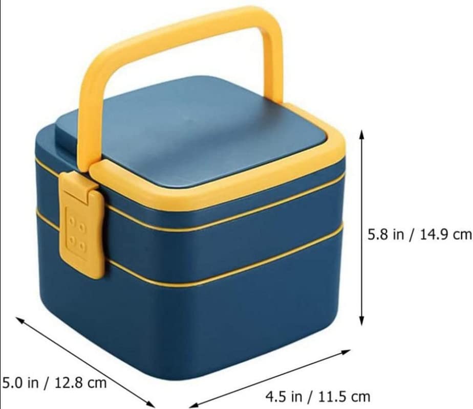 Double-Layer Portable Lunch Box