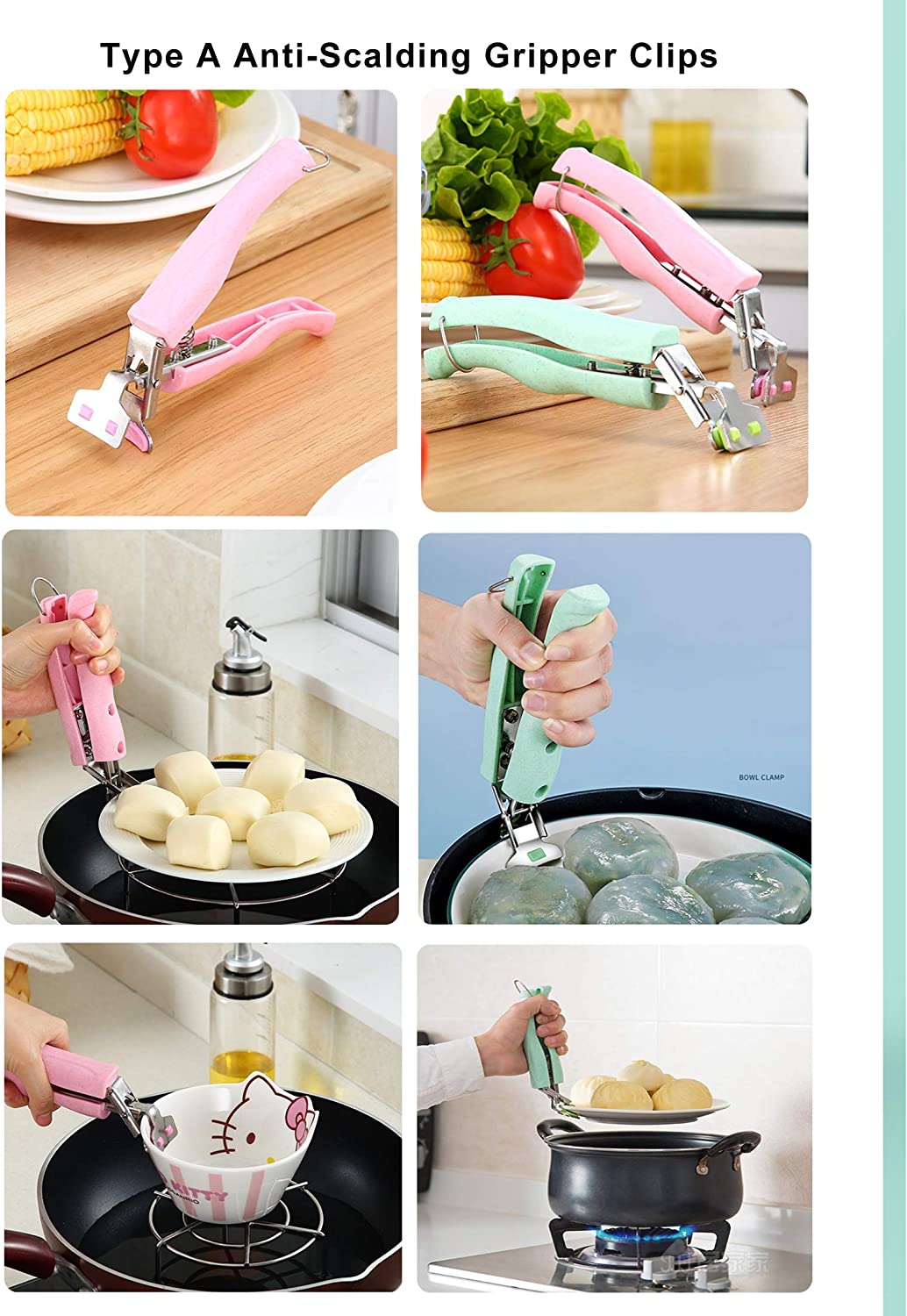 Gripper Clamps Tongs Clamp Holder
