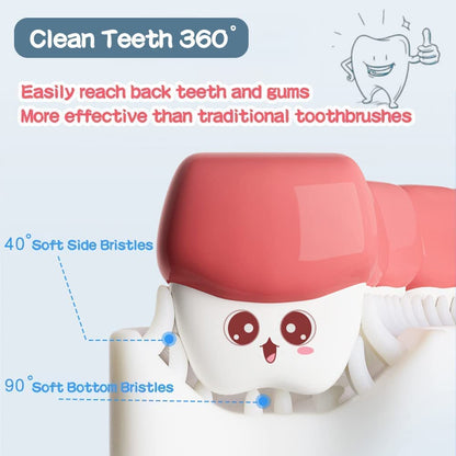U Shaped Toothbrush for Kids