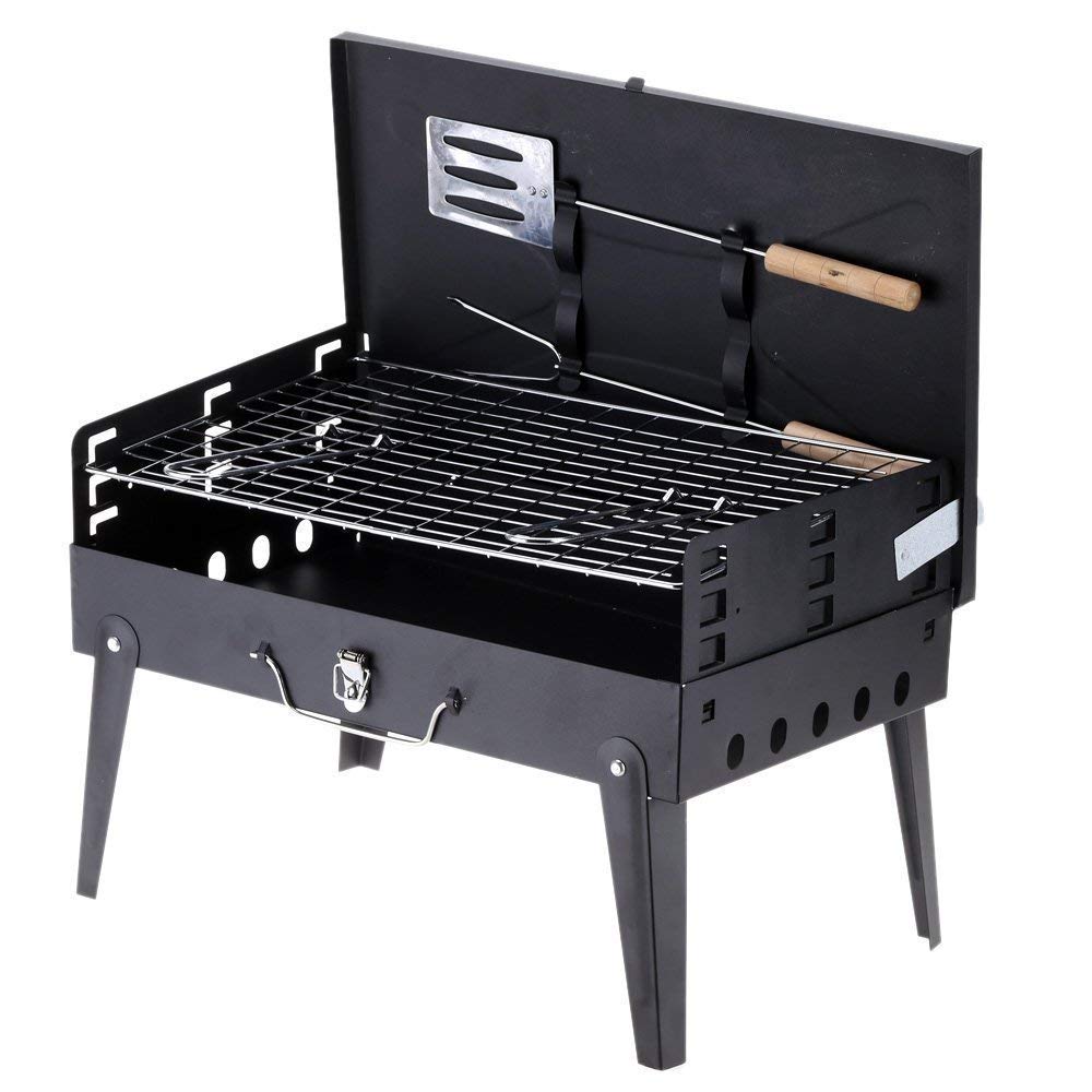 Portable Barbecue Grill Charcoal (Briefcase Style )