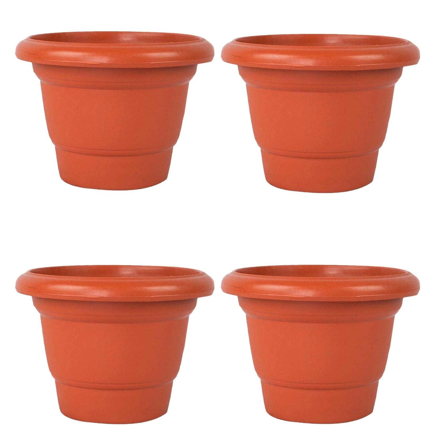 Flower Pots 6 inch (Pack of 4) - TruVeli