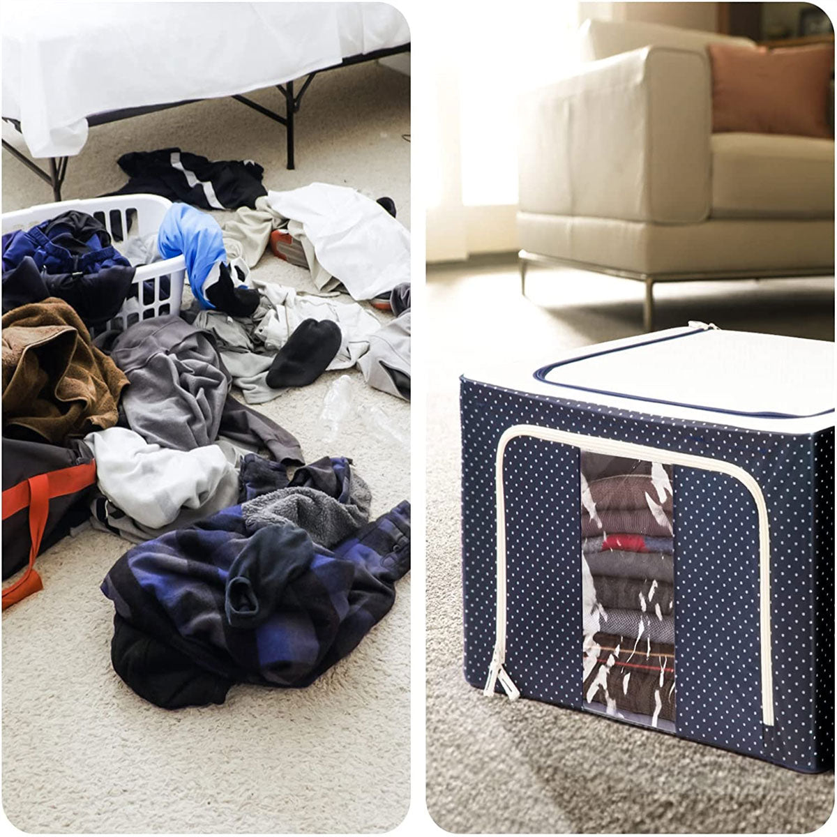 Foldable Clothes Storage Box