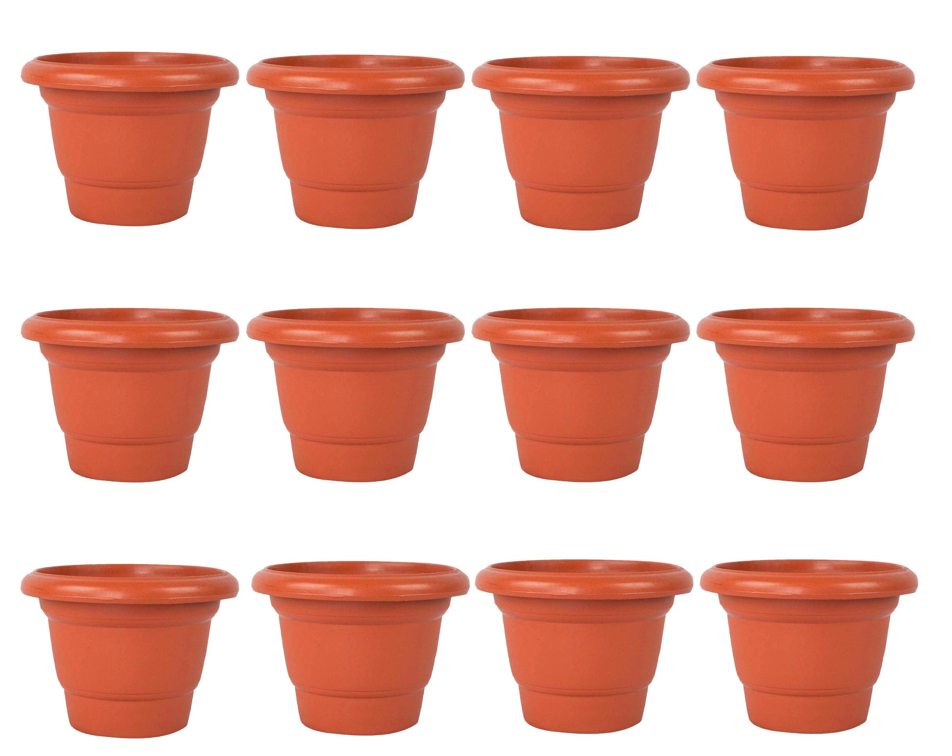 Flower Pots 8 inch (Pack of 12) - TruVeli