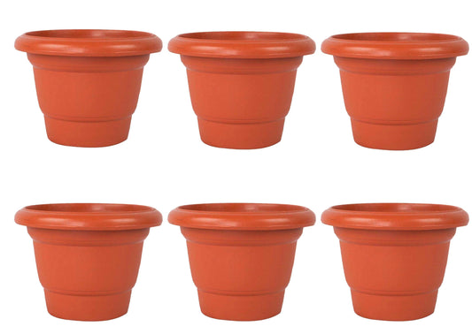 Flower Pots 8 inch (Pack of 6) - TruVeli
